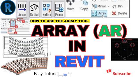 Image result for How to Make Array Revit
