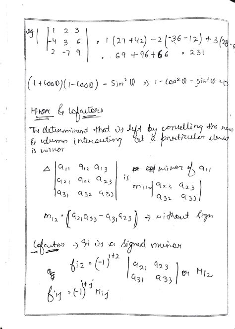 Image result for Determinant Example