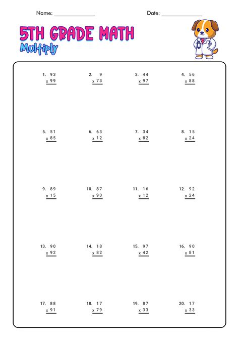 Image result for Fun Math Worksheets Grade 5
