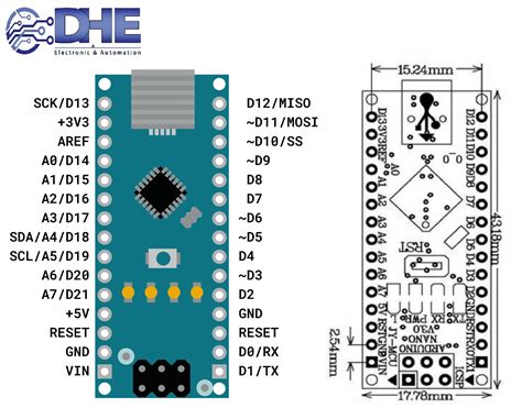 Image result for Arduino Nano Type C Schematic