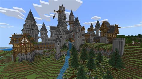 Best Castle Build in Minecraft に対する画像結果