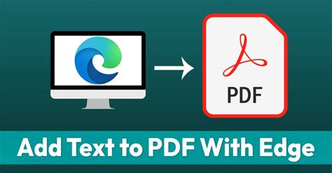 Résultat d’images pour Edge PDF Add Text
