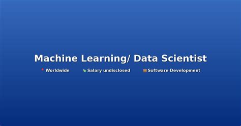 Afbeeldingsresultaten voor Machine Learning Data Scientist
