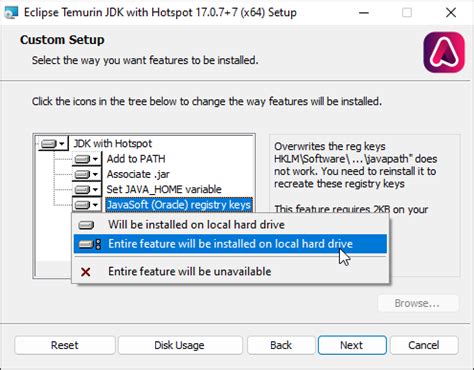 Image result for JavaSoft Registry Key