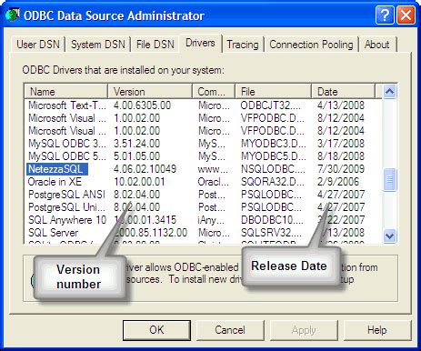 Latest SQL ODBC Driver Version に対する画像結果