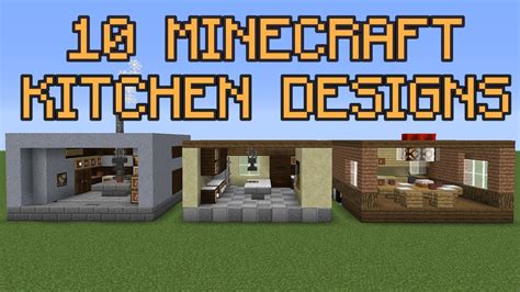 Afbeeldingsresultaten voor Minecraft Kitchen Build Hacks Tutorial