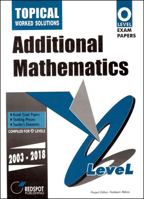 Image result for Additional Mathematics Paper