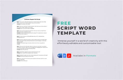Image result for Word Document Script Template