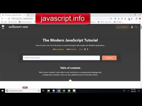 Image result for JavaScript Info