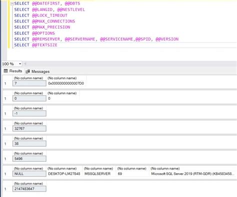 Image result for Configuration Table in SQL