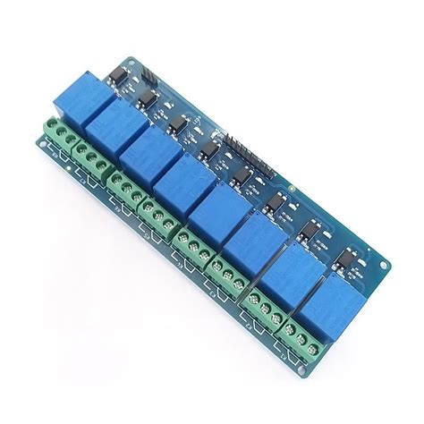 Toradh íomhá ar 8 Channel Relay Board Connection with Sensor