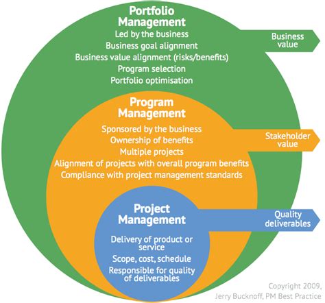 Image result for Differences Between Project Program Portfolio Management Office