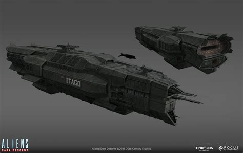 Toradh íomhá ar Alien Dark Decent Spaceship