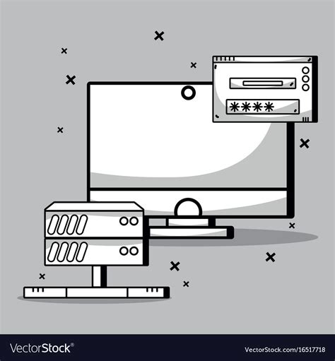 Image result for Data and Computer Vector