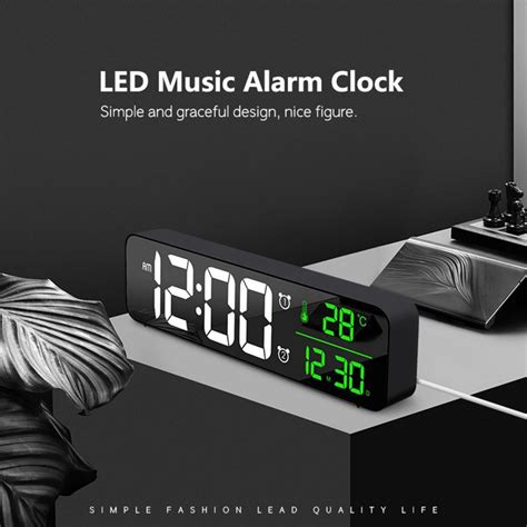 Image result for LED Clock for Computer Desk