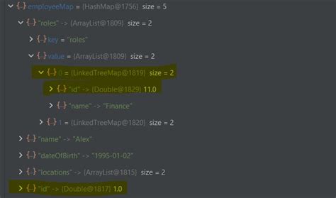 Map JSONObject に対する画像結果