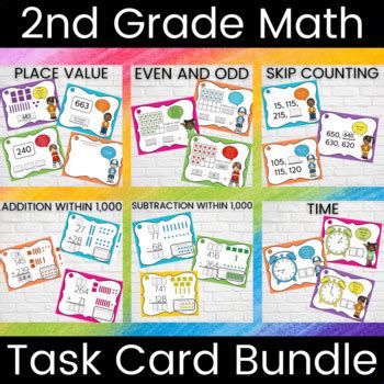 Image result for Math Task Cards Grade 2