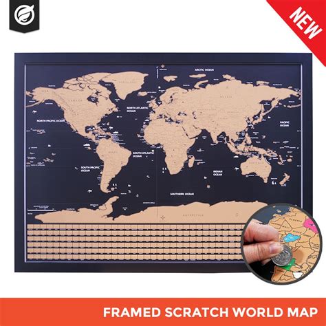 Image result for Scratchable World Map DIY