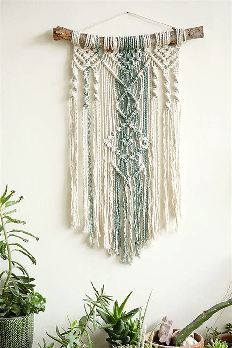 Image result for Macrame Patterns Wall Hanging Tutorial