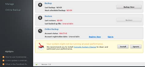 Image result for Comodo Backup Download
