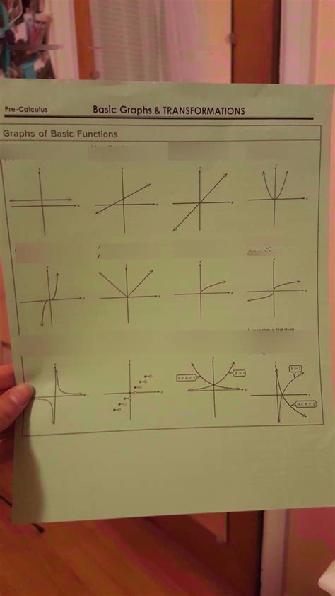 Image result for Graphs of Basic Functions Quizlet