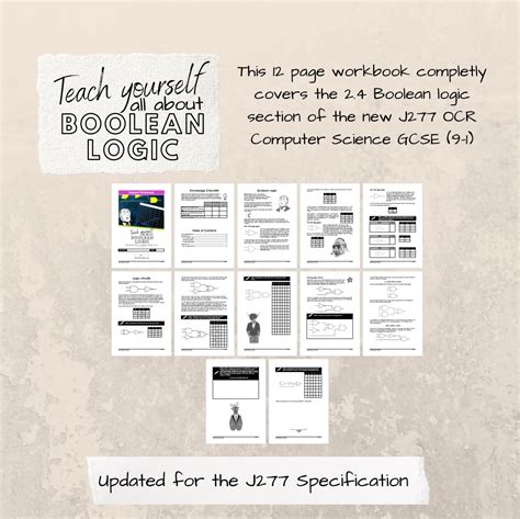 Image result for Boolean Algebra OCR Computer Science Simplifying Worksheet
