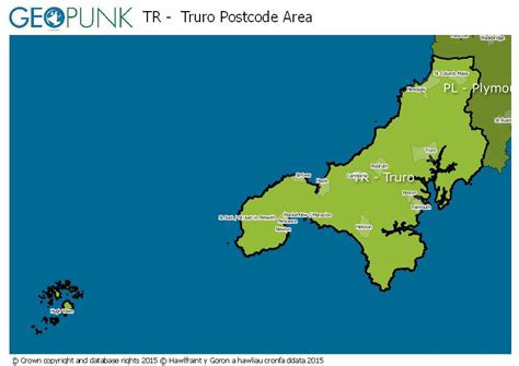 TR Postcode Map-க்கான படிம முடிவு