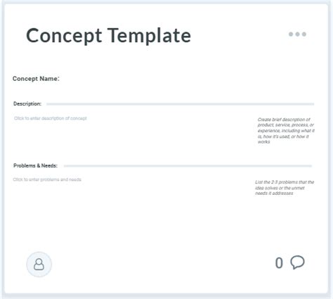Image result for Concept Sheet Form Development Process
