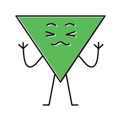 Character Triangle Pattern に対する画像結果