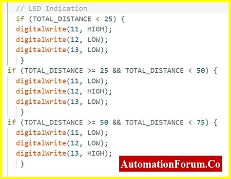 Image result for Distance Sensor Arduino Code