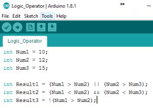 What Is the Boolean Symbol for Not On Arduino に対する画像結果