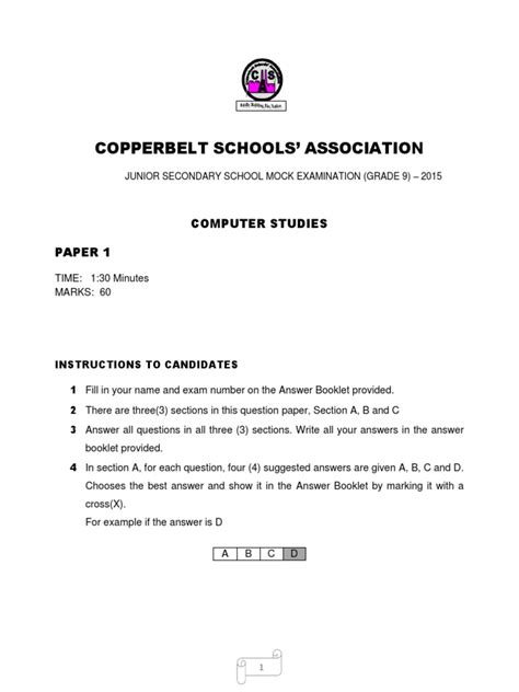 Image result for Computer Studies Questions and Answers