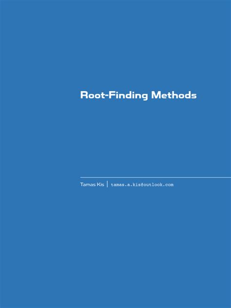 Applications of Root Finding Methods に対する画像結果