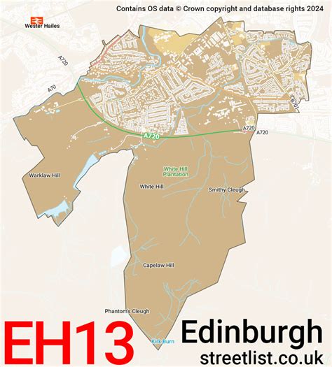 Image result for Eh Postcode Map Framed