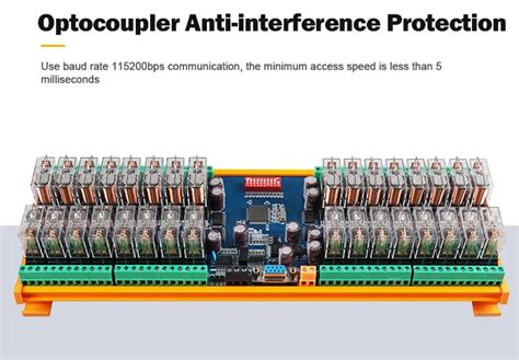 Résultat d’images pour Relay Module 32 Channel 5VDC