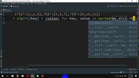 Python Table Format に対する画像結果