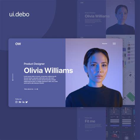 Image result for Portfolio UI Coding Design