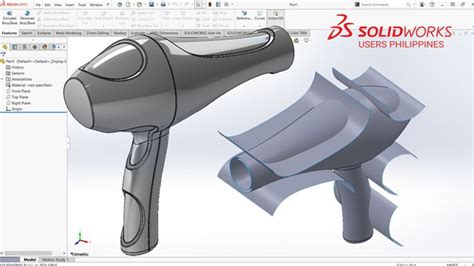 SolidWorks Surface Modeling に対する画像結果