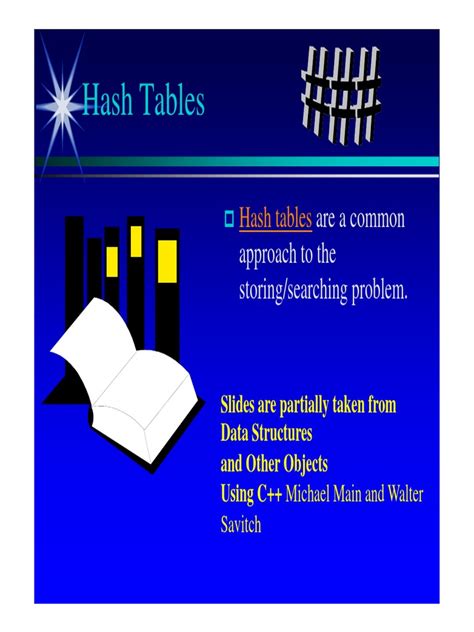 Bildergebnis für Example of Hash Table