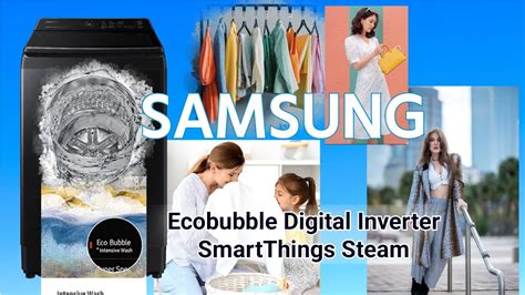 samsung 11kg top load | eco bubble digital inverter | smart thing steam ...