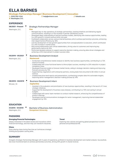 Image result for Business Development Manager Resume Examples