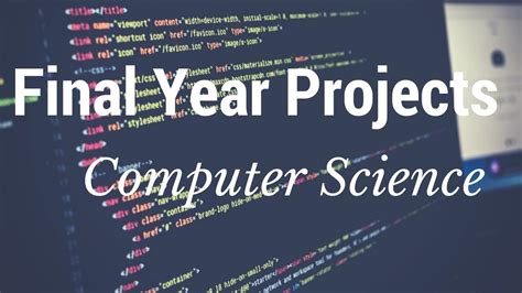 Image result for Final Year Project Ideas for Computer Science
