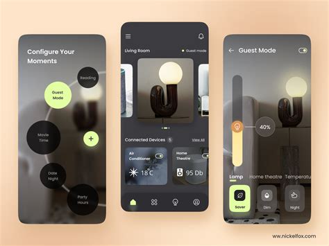 Toradh íomhá ar Smart Home Automation UI
