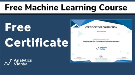Image result for Machine Learning Course Certificate