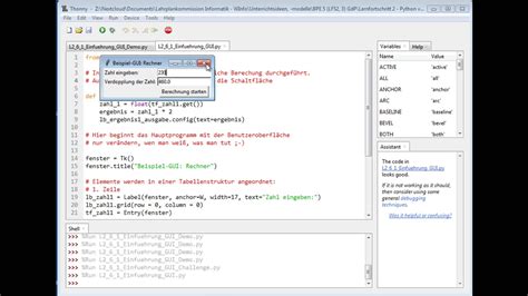 Image result for Python GUI Tutorial Deutsch