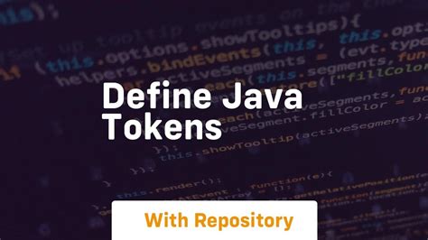 Image result for Define Tokens in Java
