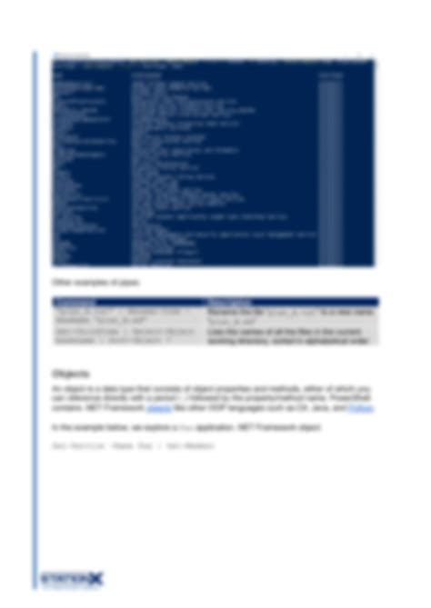 PowerShell Scripting Cheat Sheet に対する画像結果