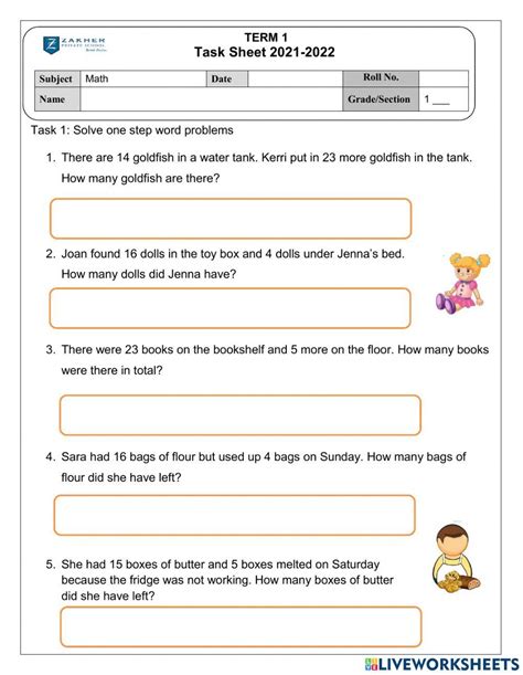 Image result for Problem Solving Math Sheets