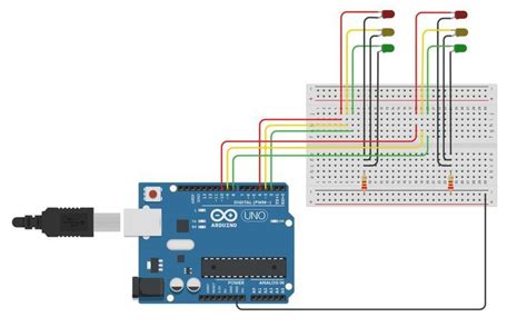 Image result for Arduino 7 LED