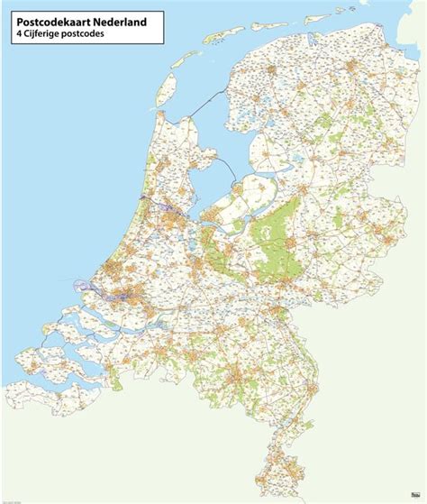 Image result for Postcode Map Nederland